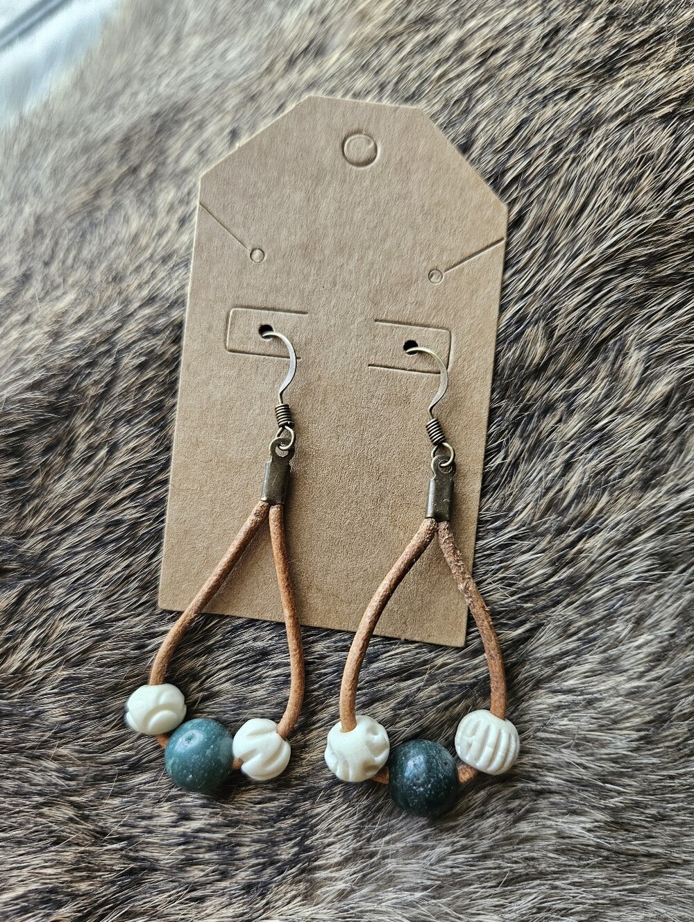Indian Agate Dangles 💫 Handmade